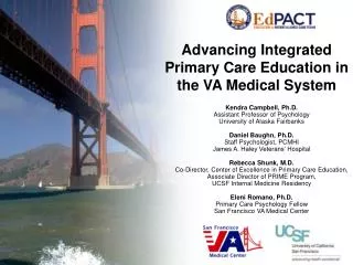 Advancing Integrated Primary Care Education in the VA Medical System