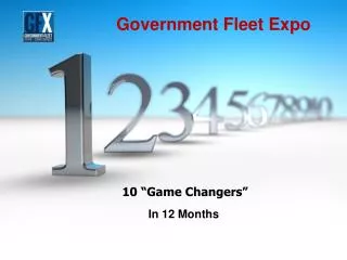 10 “Game Changers”
