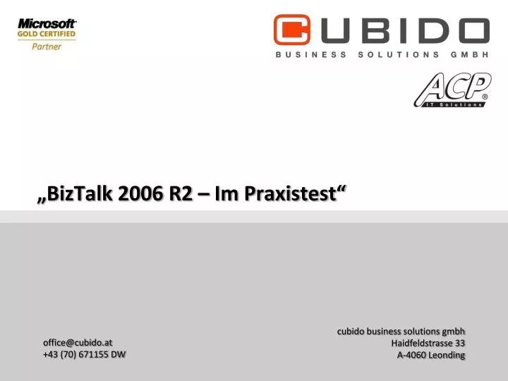 biztalk 2006 r2 im praxistest