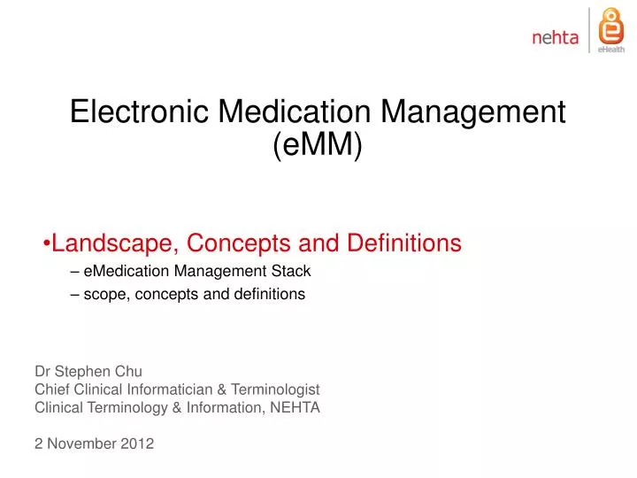 electronic medication management emm