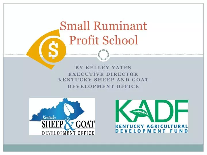 small ruminant profit school