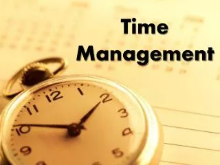 time management
