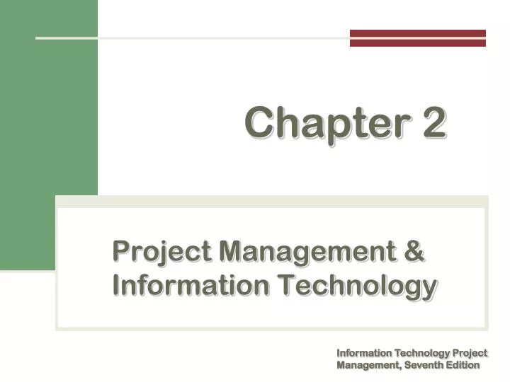 project management information technology