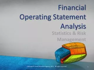 Financial Operating Statement Analysis