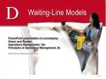 Waiting-Line Models - slide 1