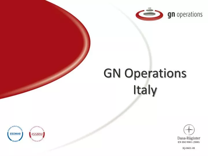 gn operations italy