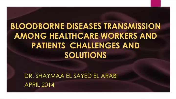 dr shaymaa el sayed el arabi april 2014