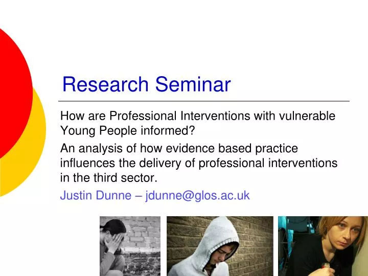 research seminar