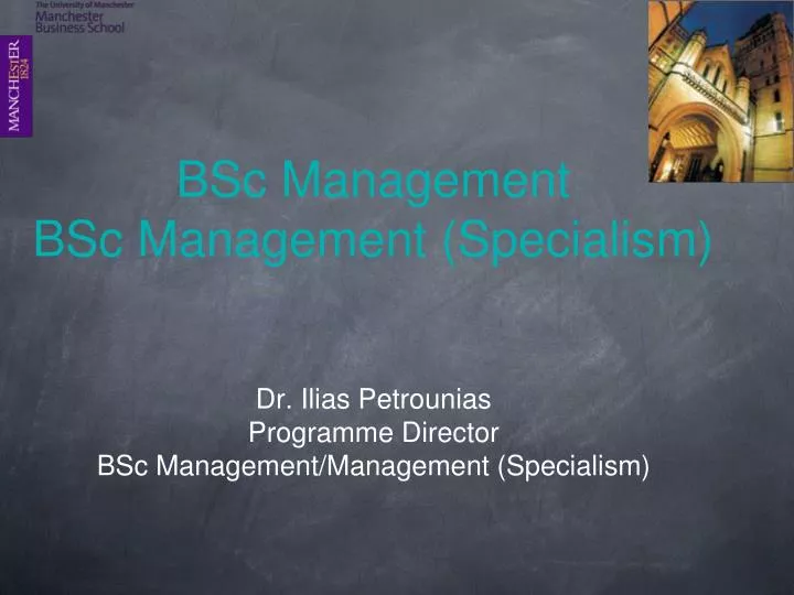 bsc management bsc management specialism
