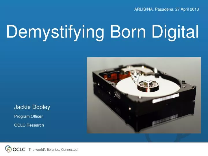 demystifying born digital