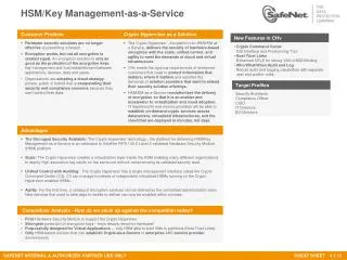 HSM/Key Management-as-a-Service