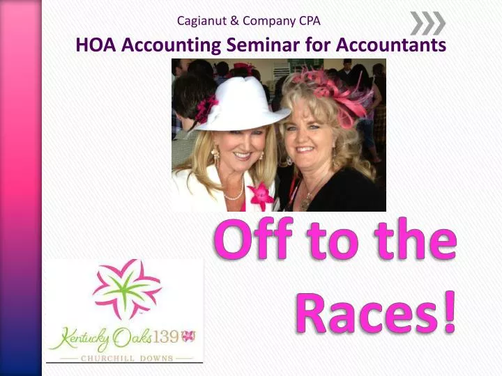 cagianut company cpa hoa accounting seminar for accountants