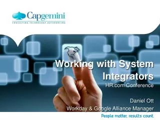 Working with System Integrators