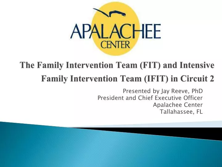 the family intervention team fit and intensive family intervention team ifit in circuit 2