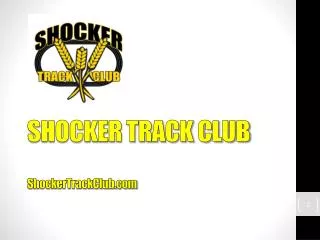 SHOCKER TRACK CLUB ShockerTrackClub.com