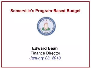 Somerville’s Program-Based Budget