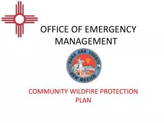 OFFICE OF EMERGENCY MANAGEMENT