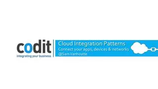 Cloud Integration Patterns