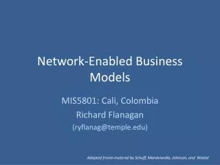 Network-Enabled Business Models