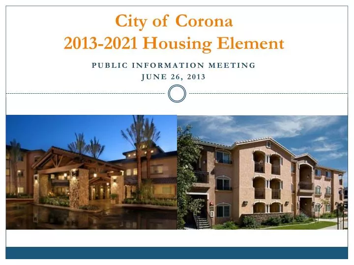 city of corona 2013 2021 housing element