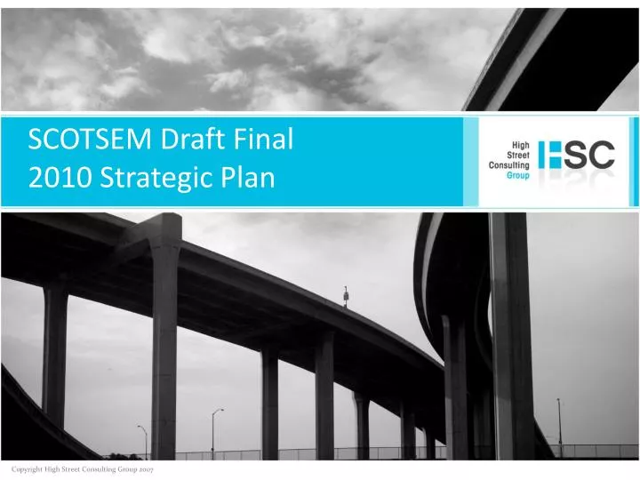 scotsem draft final 2010 strategic plan