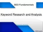 SEO Fundamentals - slide 1