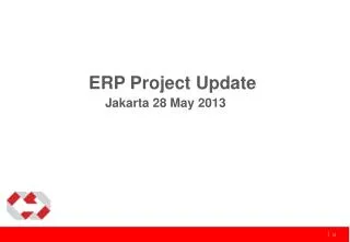 ERP Project Update