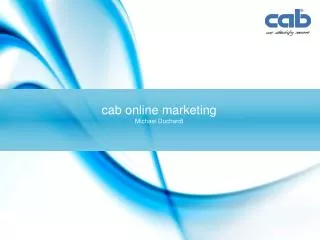 cab online marketing Michael Duchardt