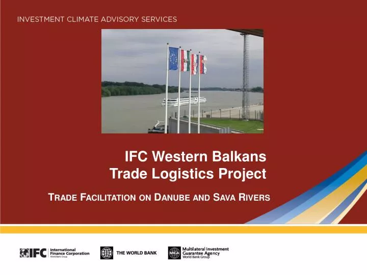 ifc western balkans trade logistics project