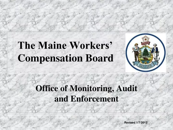 the maine workers compensation board