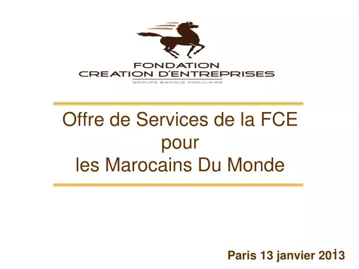 offre de services de la fce pour les marocains du monde