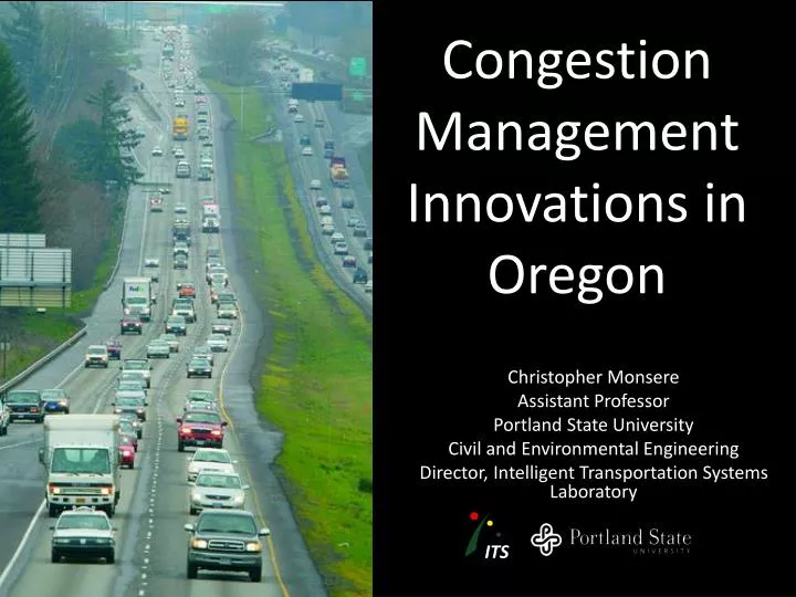 congestion management innovations in oregon