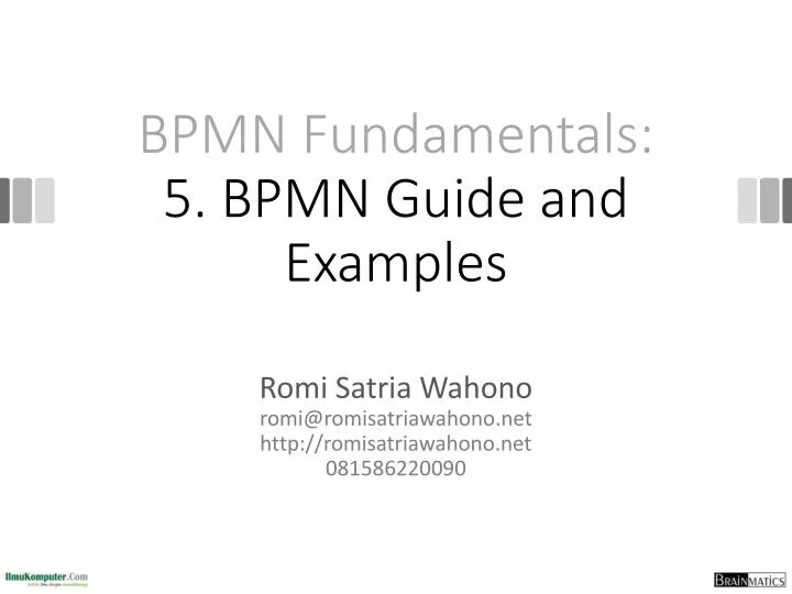 bpmn fundamentals 5 bpmn guide and examples