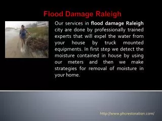 Flood Damage Raleigh