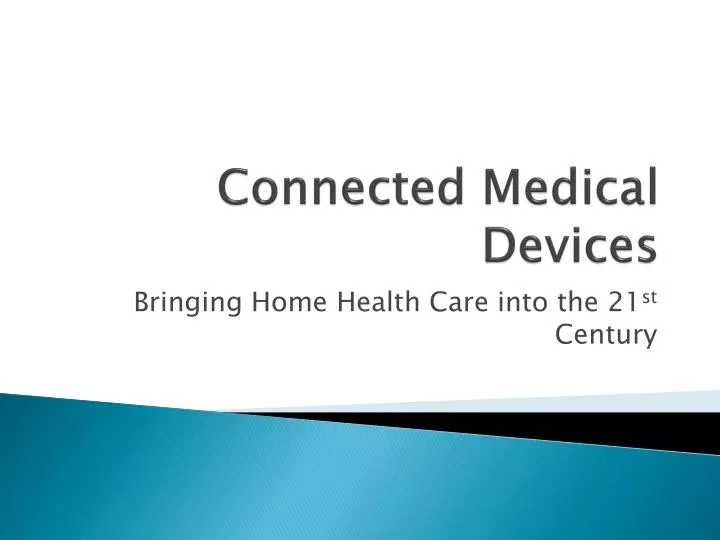 connected medical devices