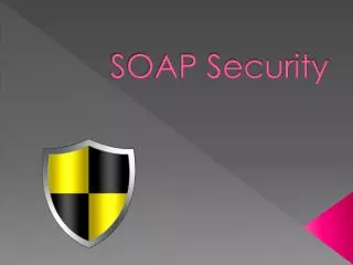 SOAP Security
