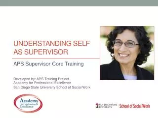 Understanding Self as supervisor