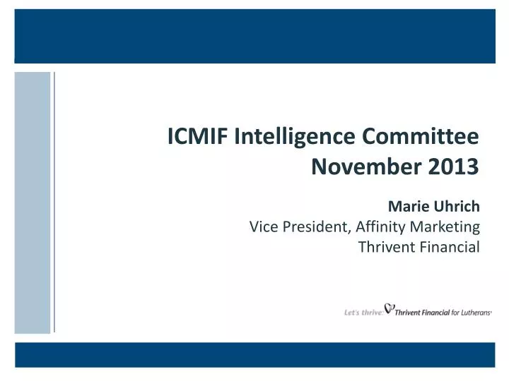 icmif intelligence committee november 2013