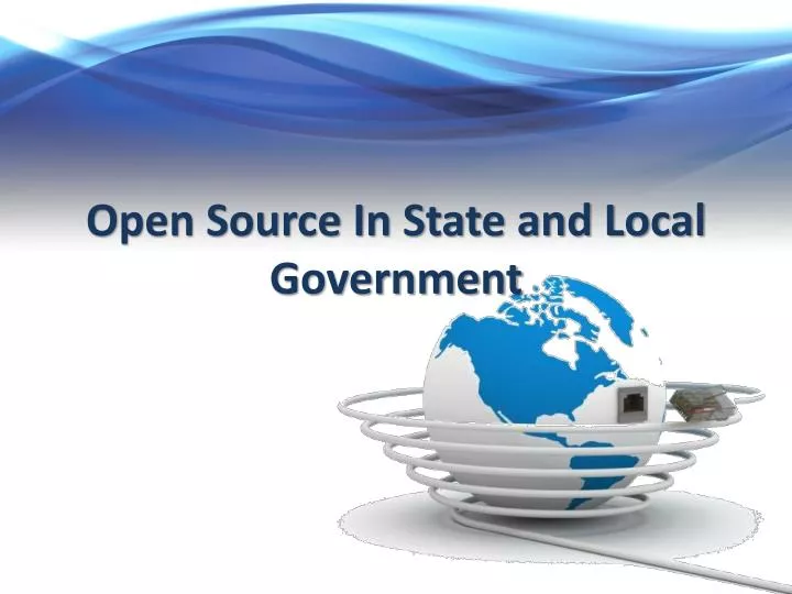 open source in state and local government