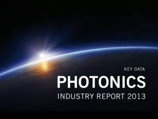 Industry Report Photonics 2013 Common Market Analysis