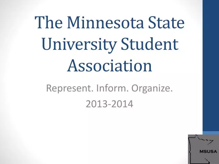 the minnesota state university student association