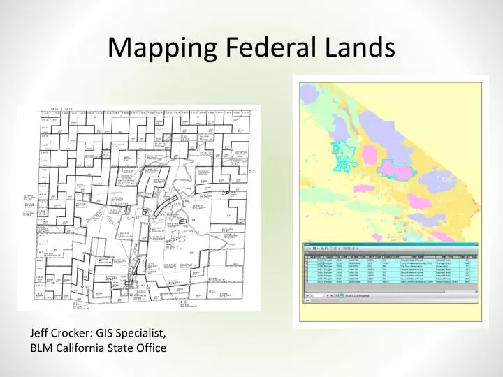 mapping federal lands