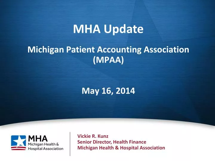michigan patient accounting association mpaa may 16 2014