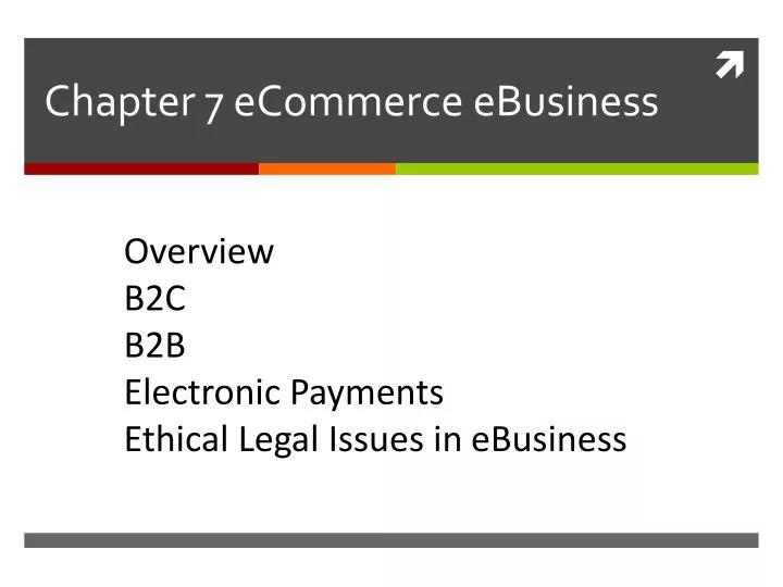 chapter 7 ecommerce ebusiness