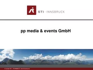 pp media &amp; events GmbH