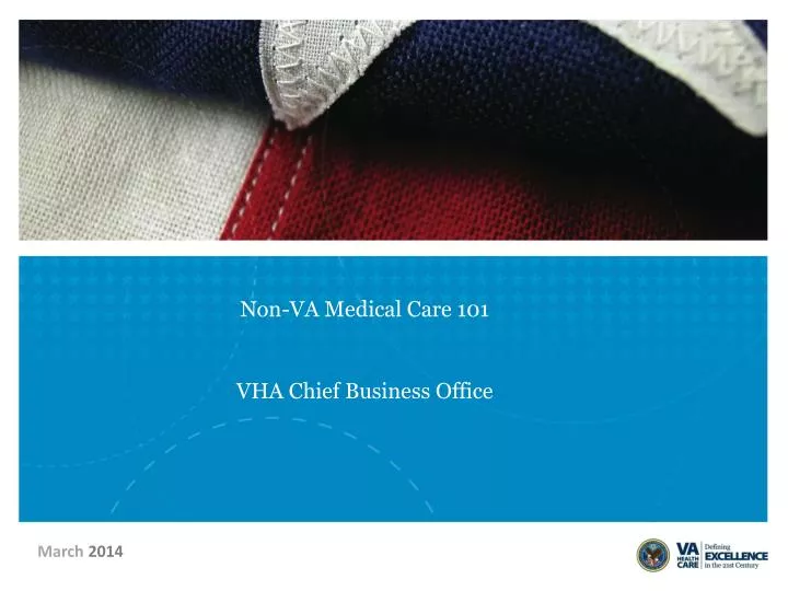 non va medical care 101 vha chief business office