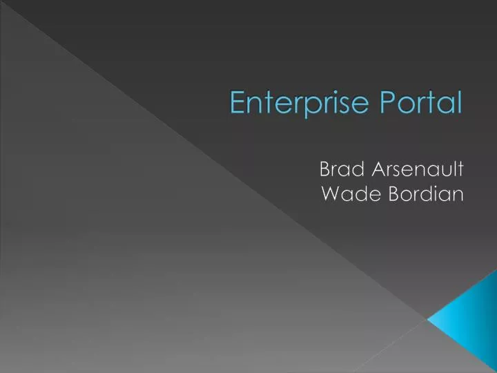 enterprise portal