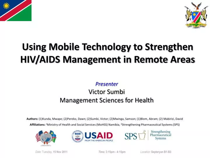 using mobile technology to strengthen hiv aids management in remote areas