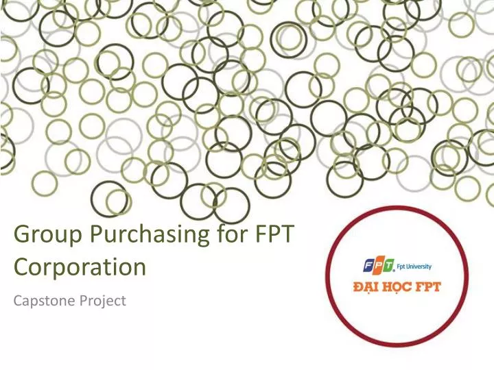 group purchasing for fpt corporation