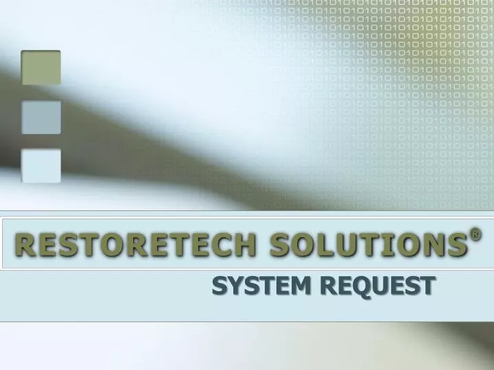 restoretech solutions
